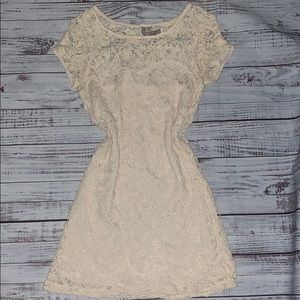 Lauren Conrad Lace Fitted Dress